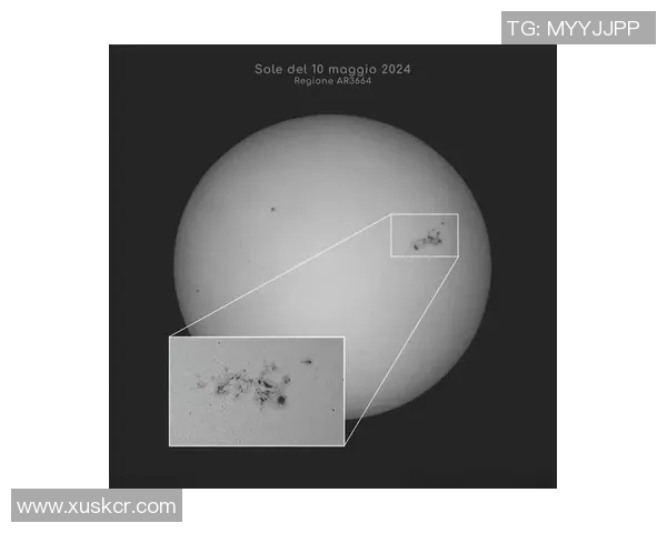 人类坠入太阳照片爆红，2025年太阳活动峰年黑斑揭秘：科学素养助你识破太阳黑子真相